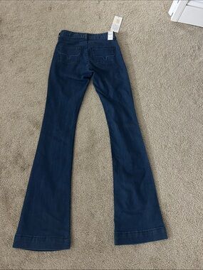 Kimes Ranch Dark Blue Flare Jeans